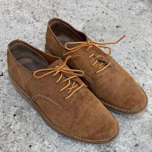 Red Wing Shoes Weekender Oxford Lace Up Tan Brown Size 9.5 Style 3302 Leather